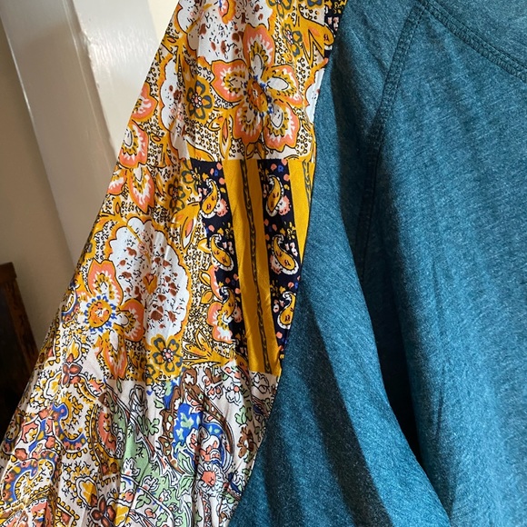 Teal Long sleeve blouse - Picture 2 of 6